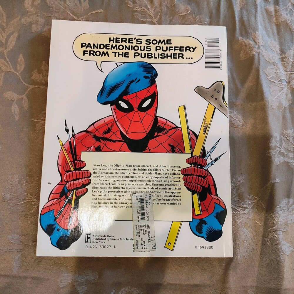 How to Draw Comics the Marvel Way by Stan Lee and John Buscema, Gently Used - Picture 2 of 15